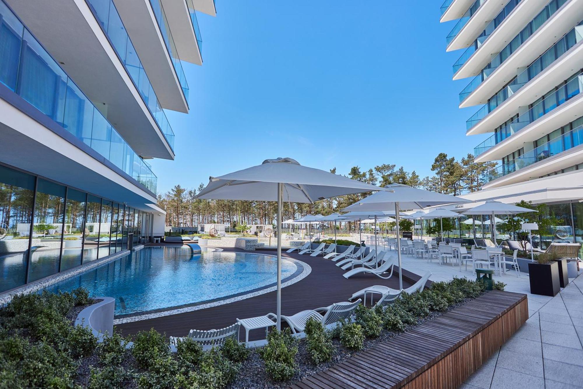 Wave Prestige Sea View - Spa&Pools Miedzyzdroje Kültér fotó