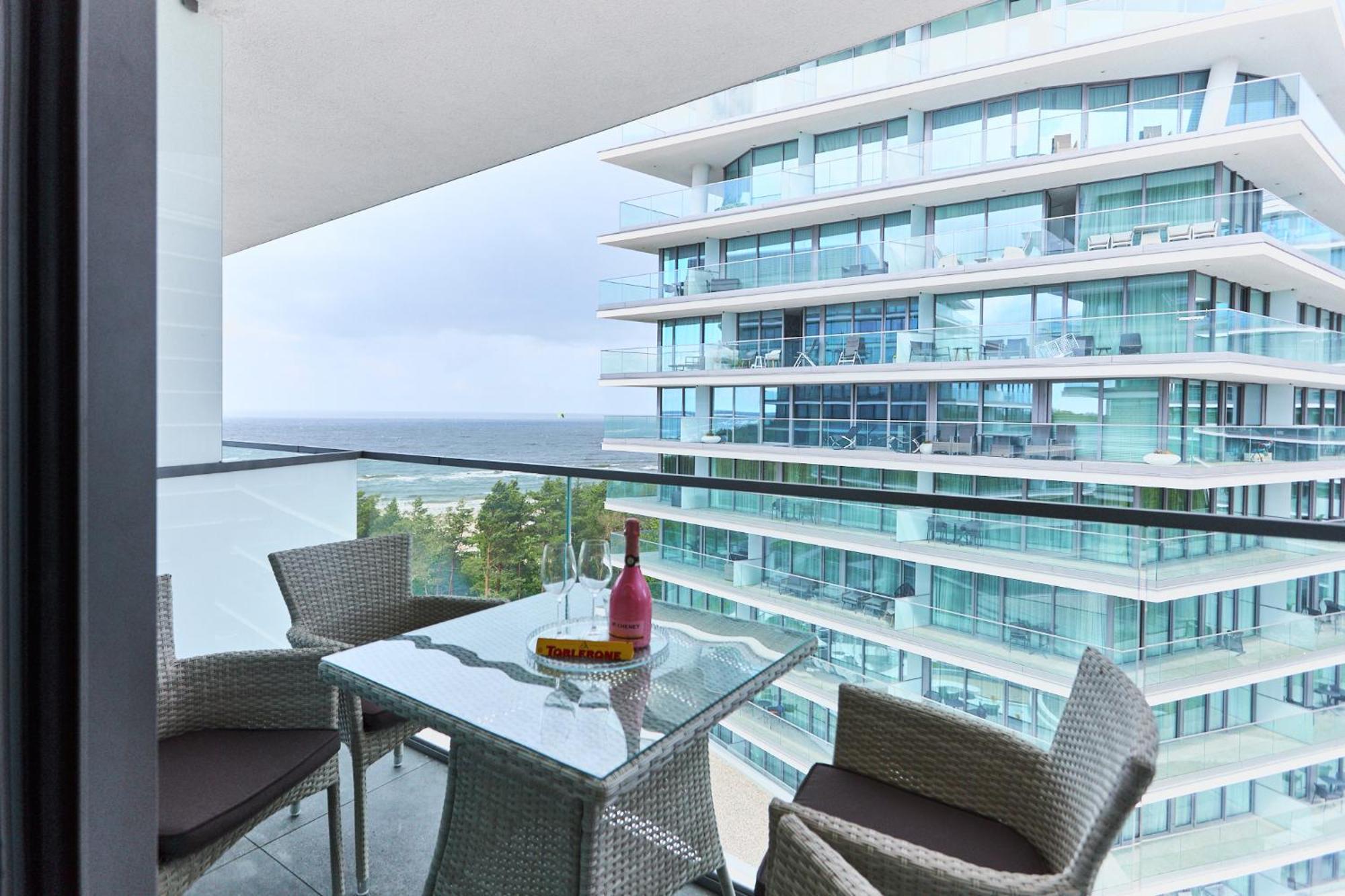 Wave Prestige Sea View - Spa&Pools Miedzyzdroje Kültér fotó